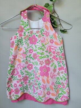 Florence Eiseman Floral Spring Dress Pink 5